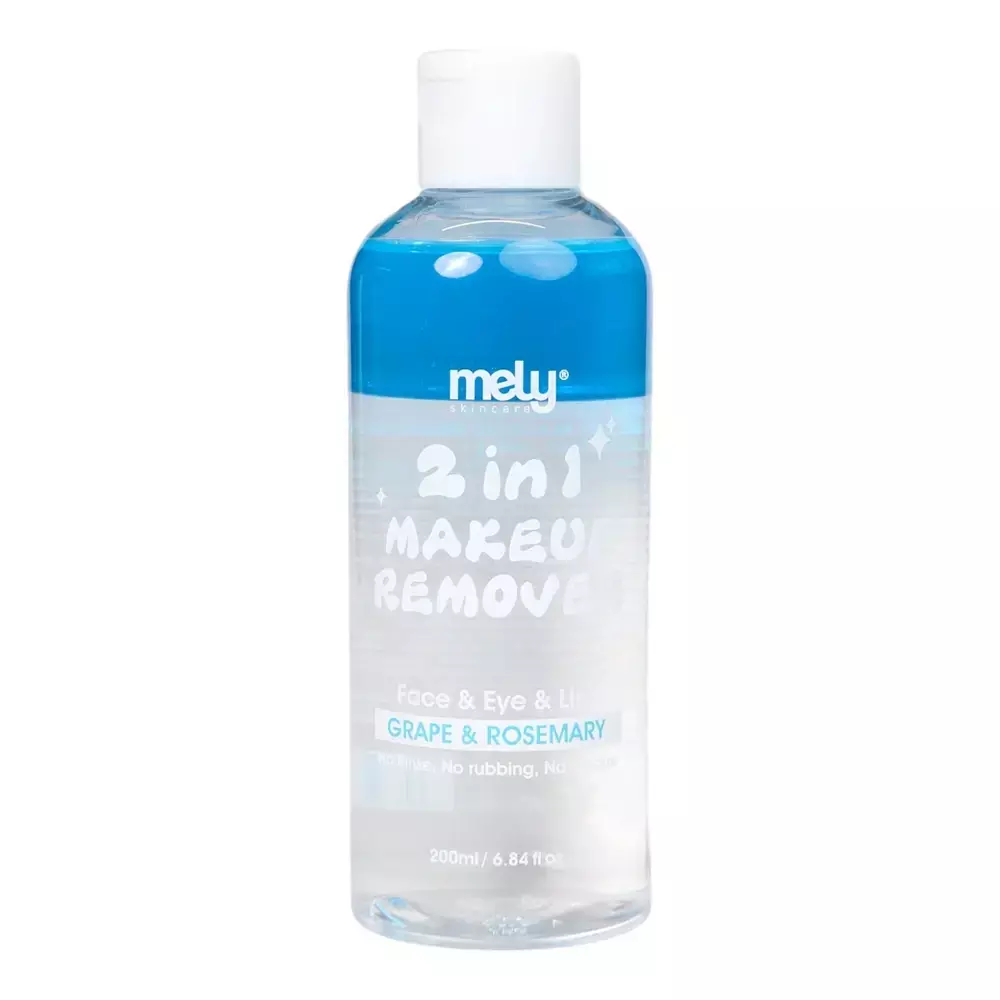 Agua micelar bifasica con agua de rosas y uva 200ml